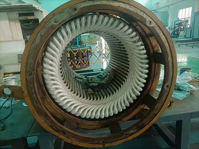 淺析關(guān)于泰富西瑪高壓電機的電暈損傷。